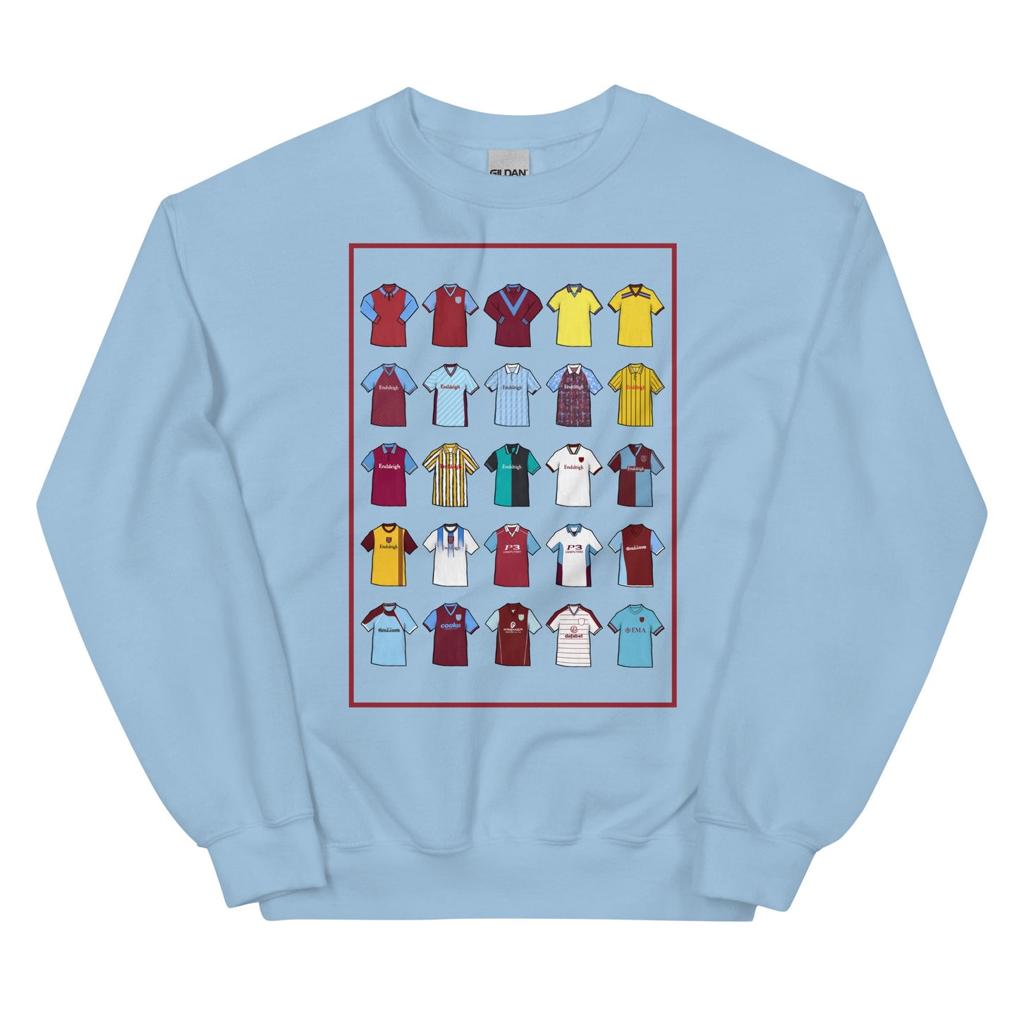 Burnley Classics Football Unisex Sweatshirt