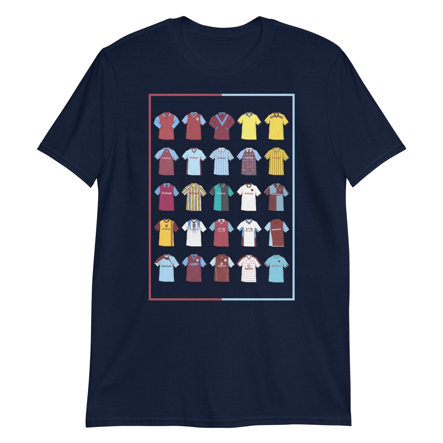 Burnley Classics Football Unisex T-Shirt