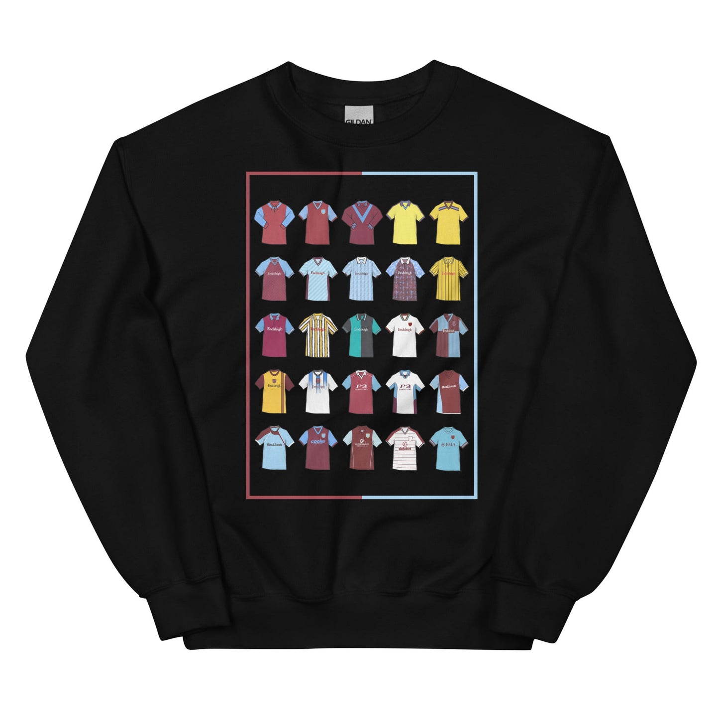 Burnley Classics Football Unisex Sweatshirt