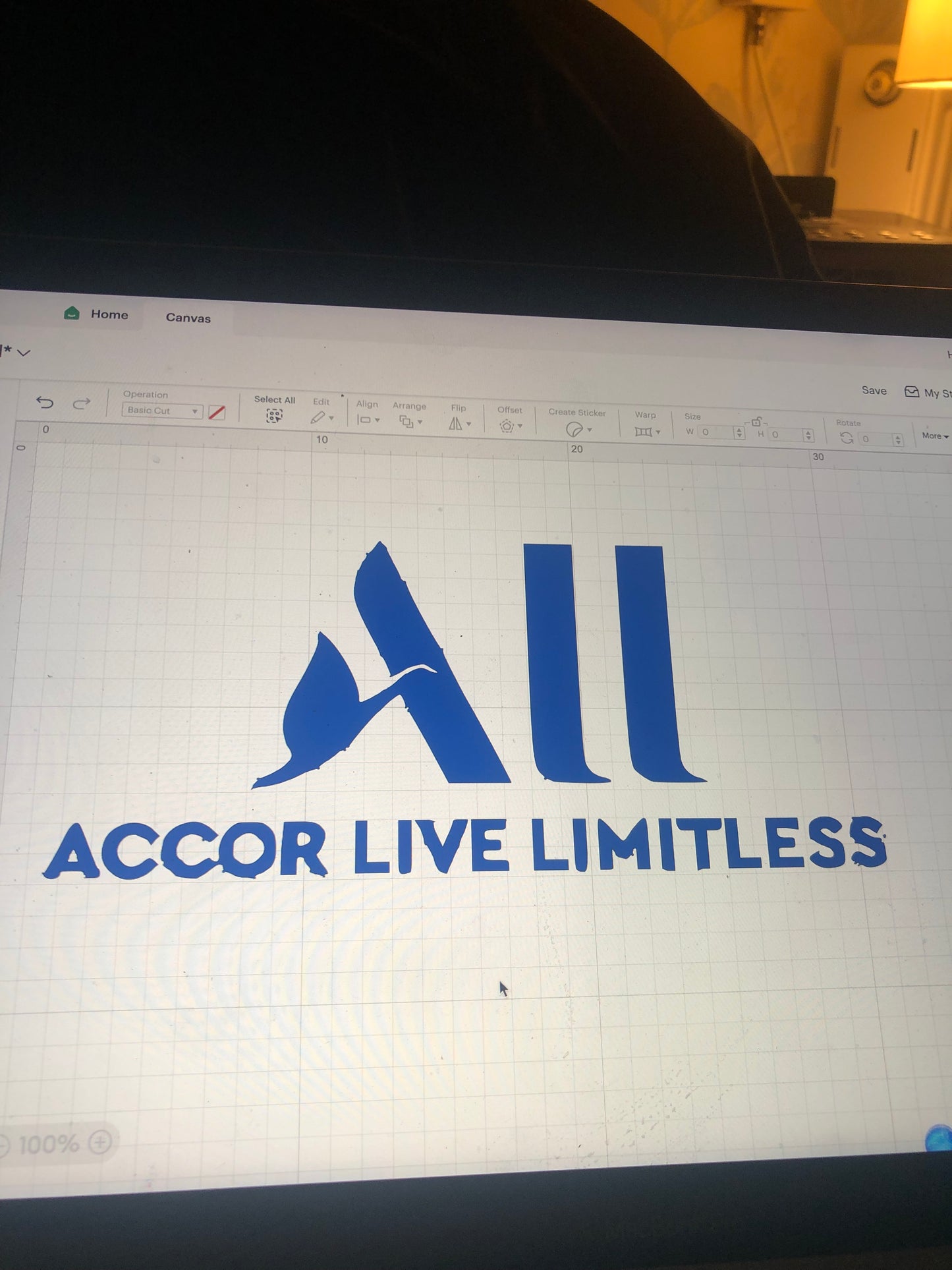 Accor Live Limitless Football Shirt Heat Transfer Vinyl