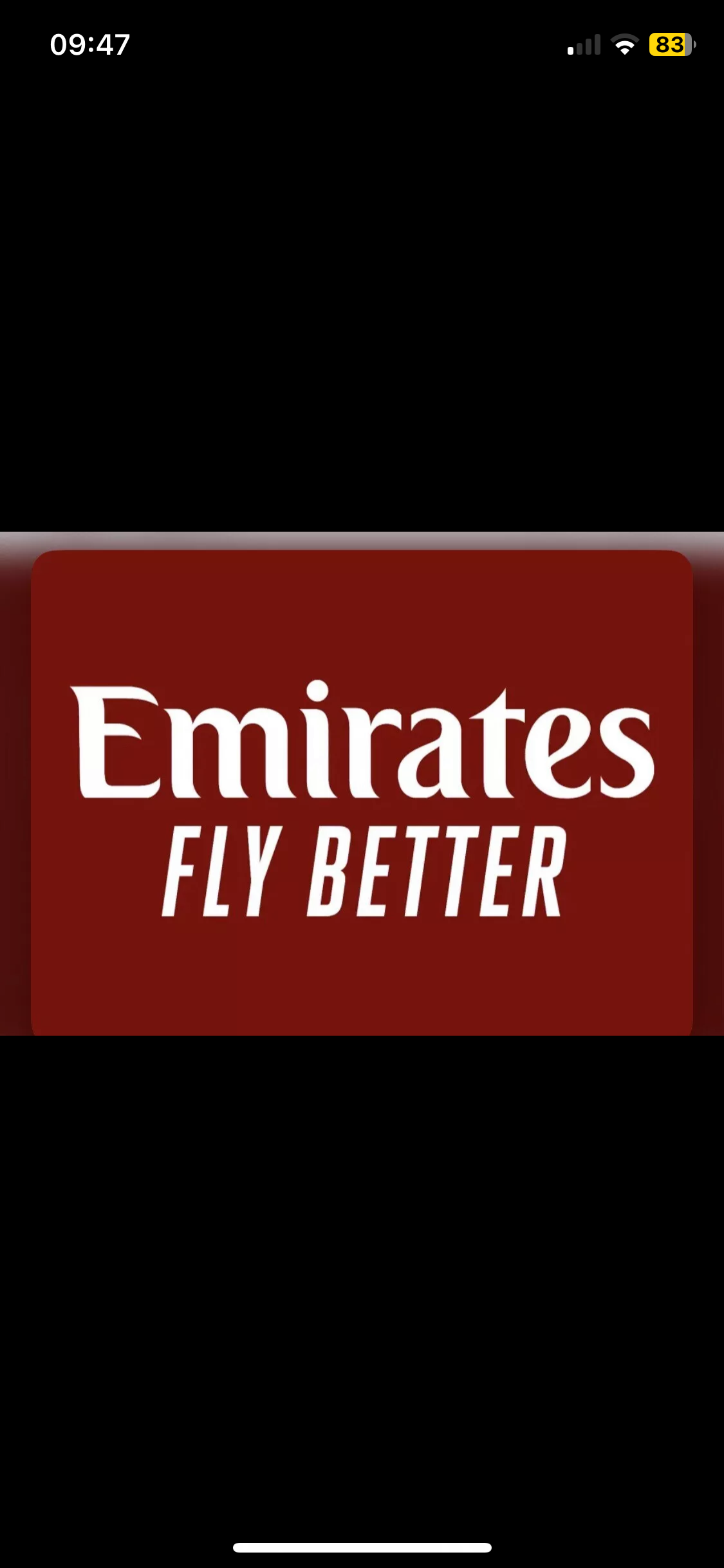 Emirates Fly Better, Heat Transfer Logo Football Shirt