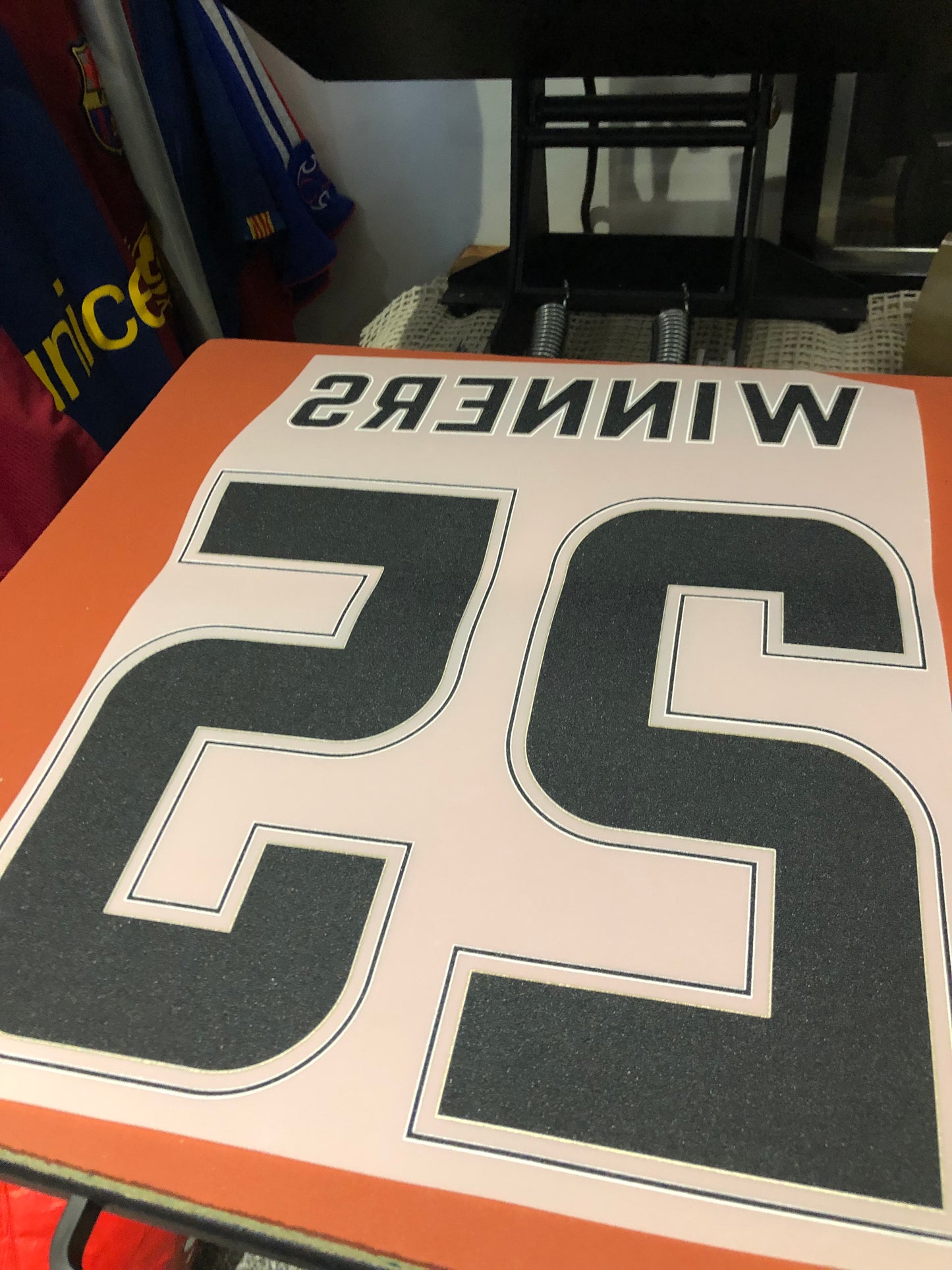 Crystal Palace 2024/25 FA Cup Winners 25 Gold Nameset