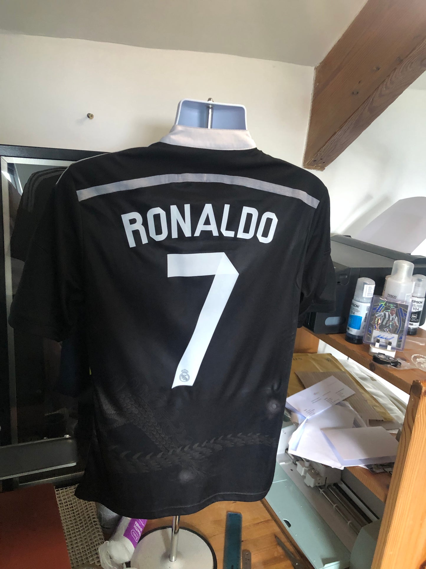 Real Madrid 2014/15 Third Shirt, Ronaldo 7 Dragon Edition