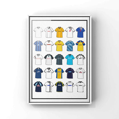 Derby Retro Shirts Football Print