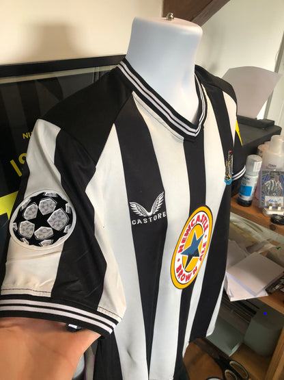 Newcastle United Modern/Retro Mashup Shirt Brown Ale 2023/24 Home Shirt