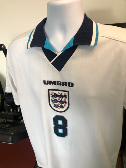 England 1996 Home Shirt, Gascoigne