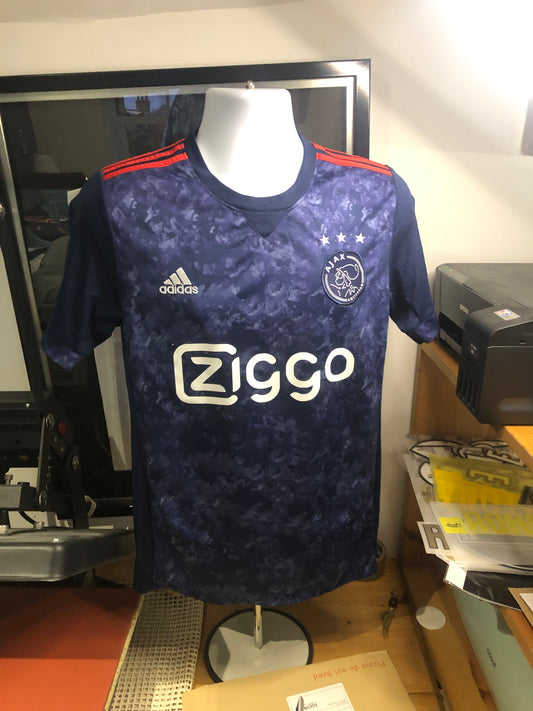 Retro Vintage Ajax 2017/18 Away Shirt Ziyech 10