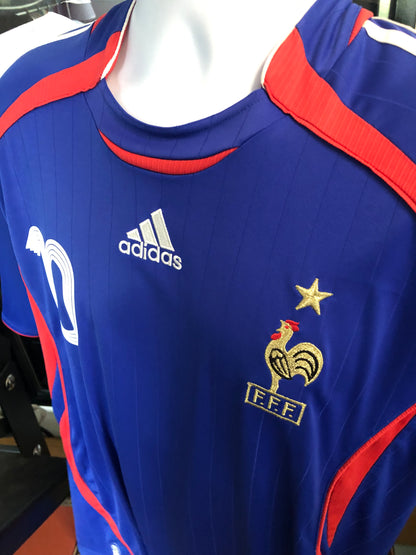 France 2006 World Cup Home Shirt, Zidane 10