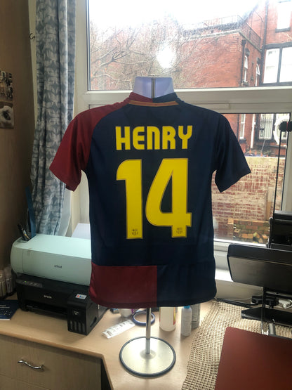 Barcelona 2008/09 Home Shirt, Henry 14
