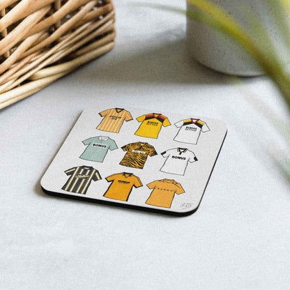 Hull Retro Shirts Memorabilia Football Coaster