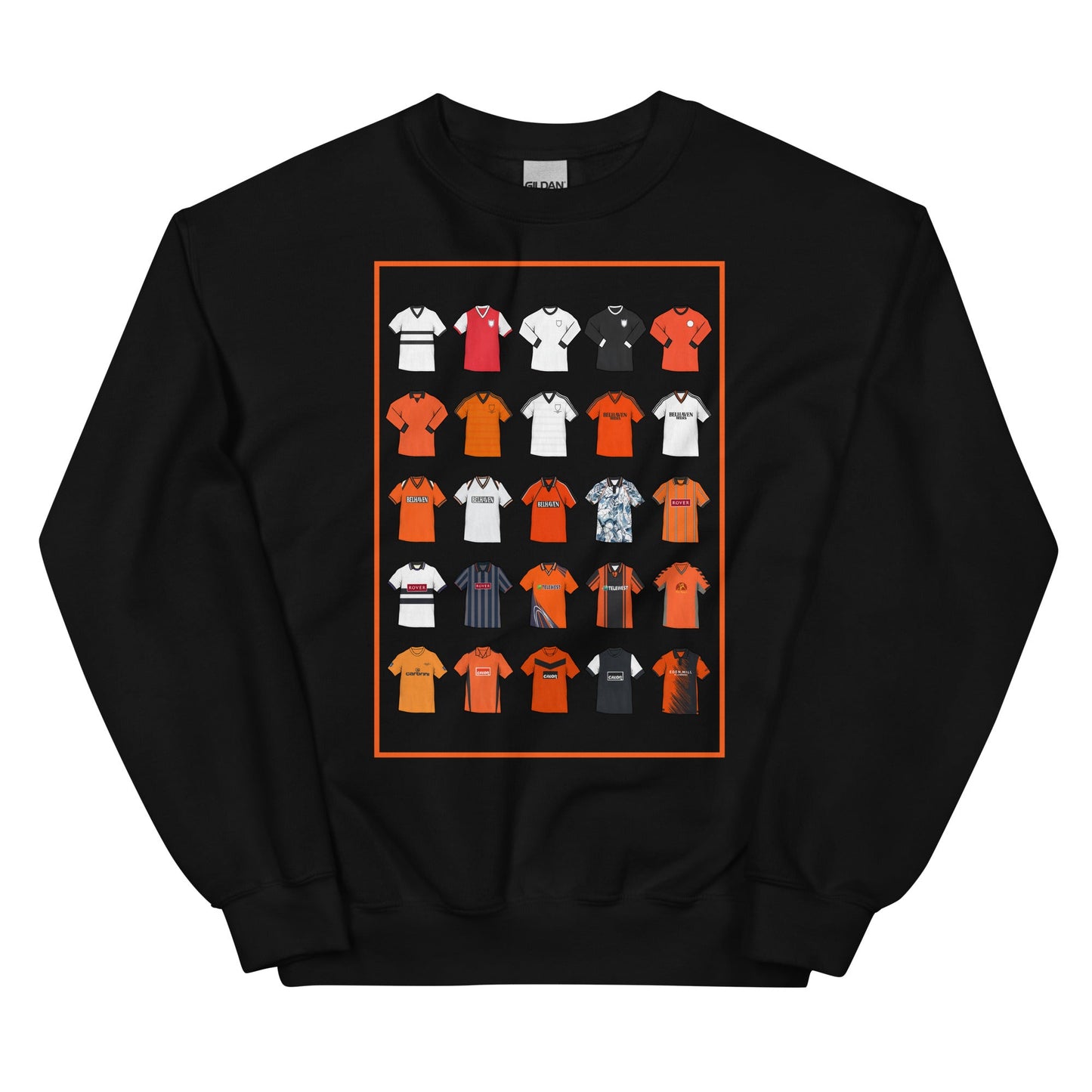 Dundee Utd Classics Inspired Football Unisex Sweatshirt
