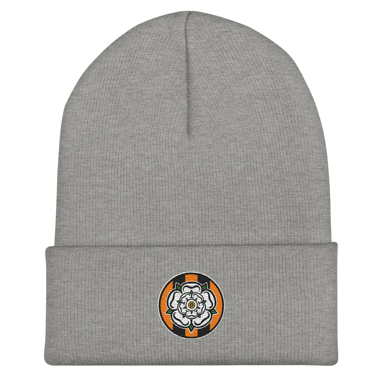 Hull Themed Yorkshire Rose Inspired Cuffed Beanie