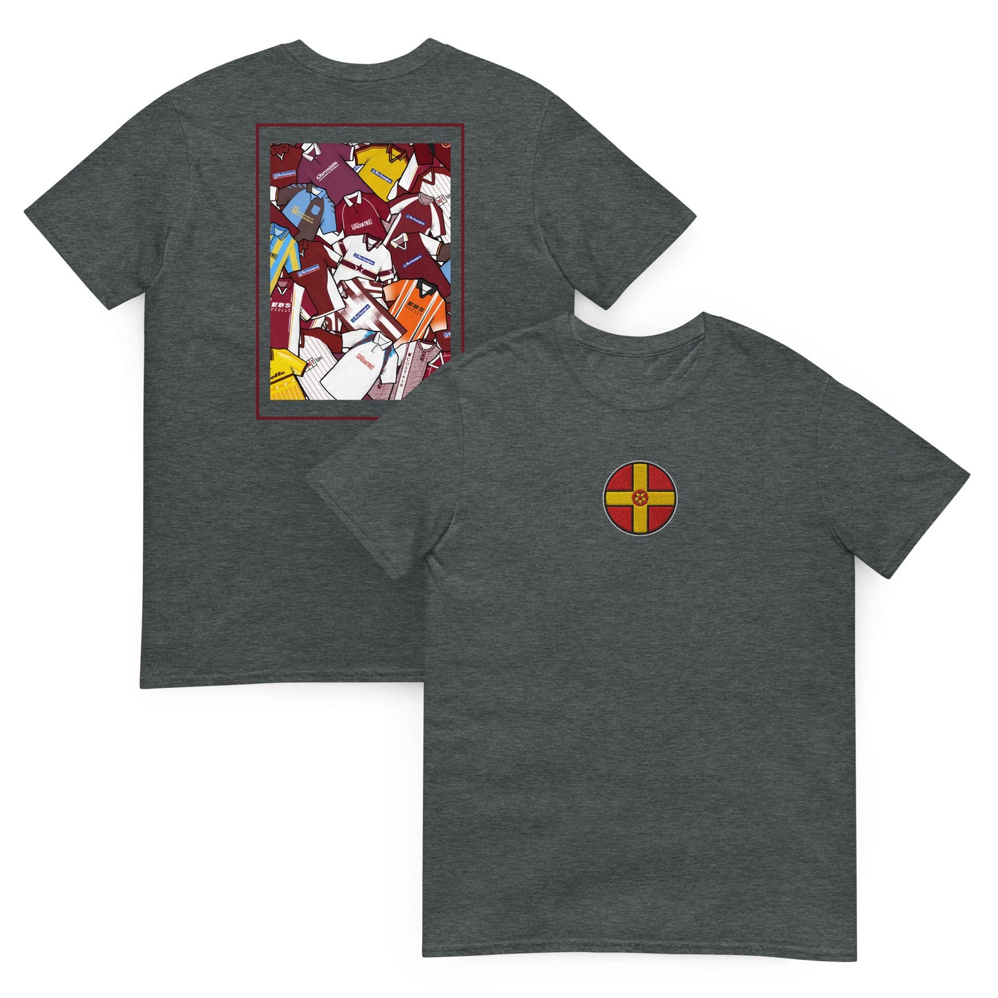 Northamptonshire Flag & Northampton Retro Shirts Unisex T-Shirt