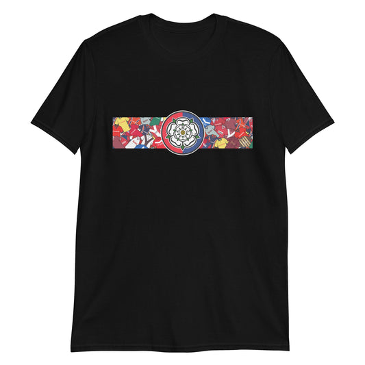 York Yorkshire Rose Retro Football Unisex T-Shirt