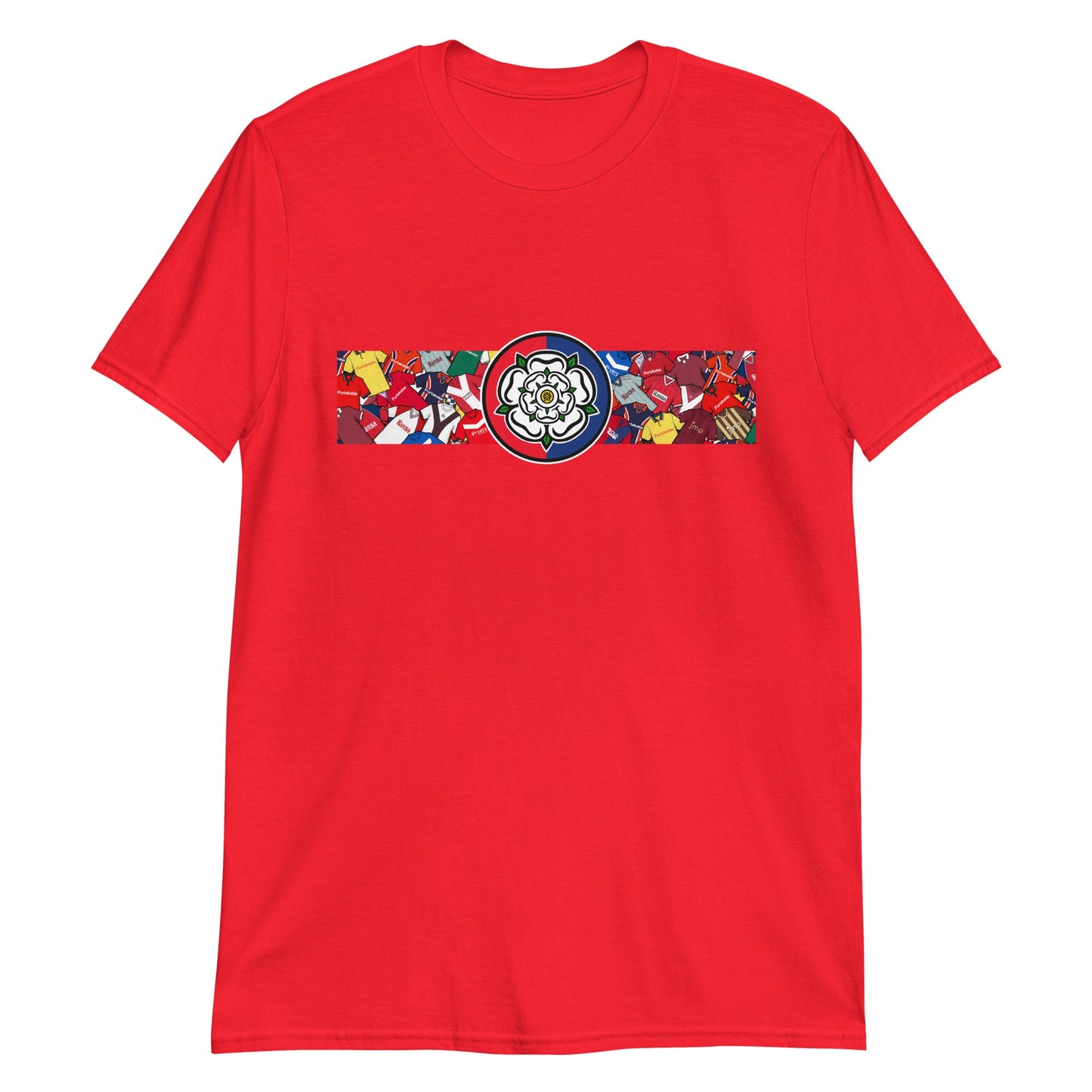 York Yorkshire Rose Retro Football Unisex T-Shirt