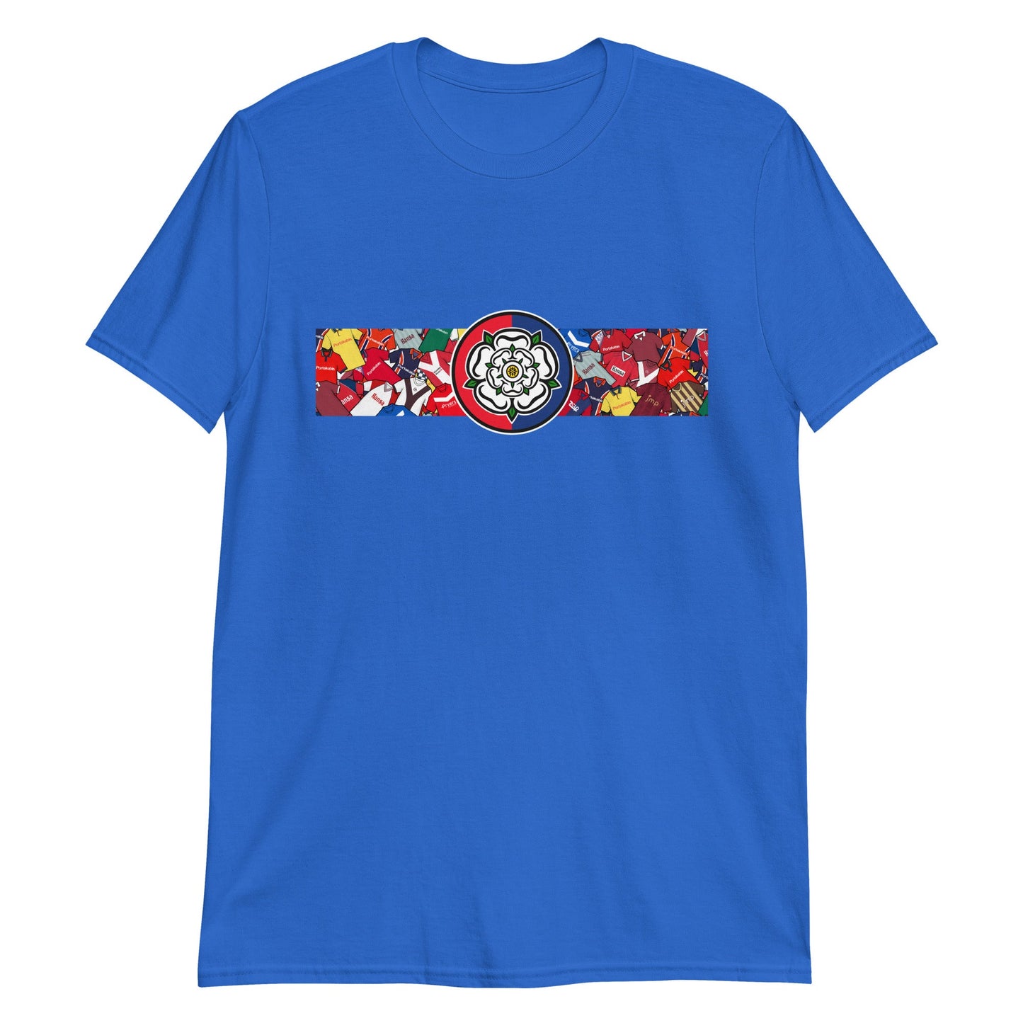 York Yorkshire Rose Retro Football Unisex T-Shirt