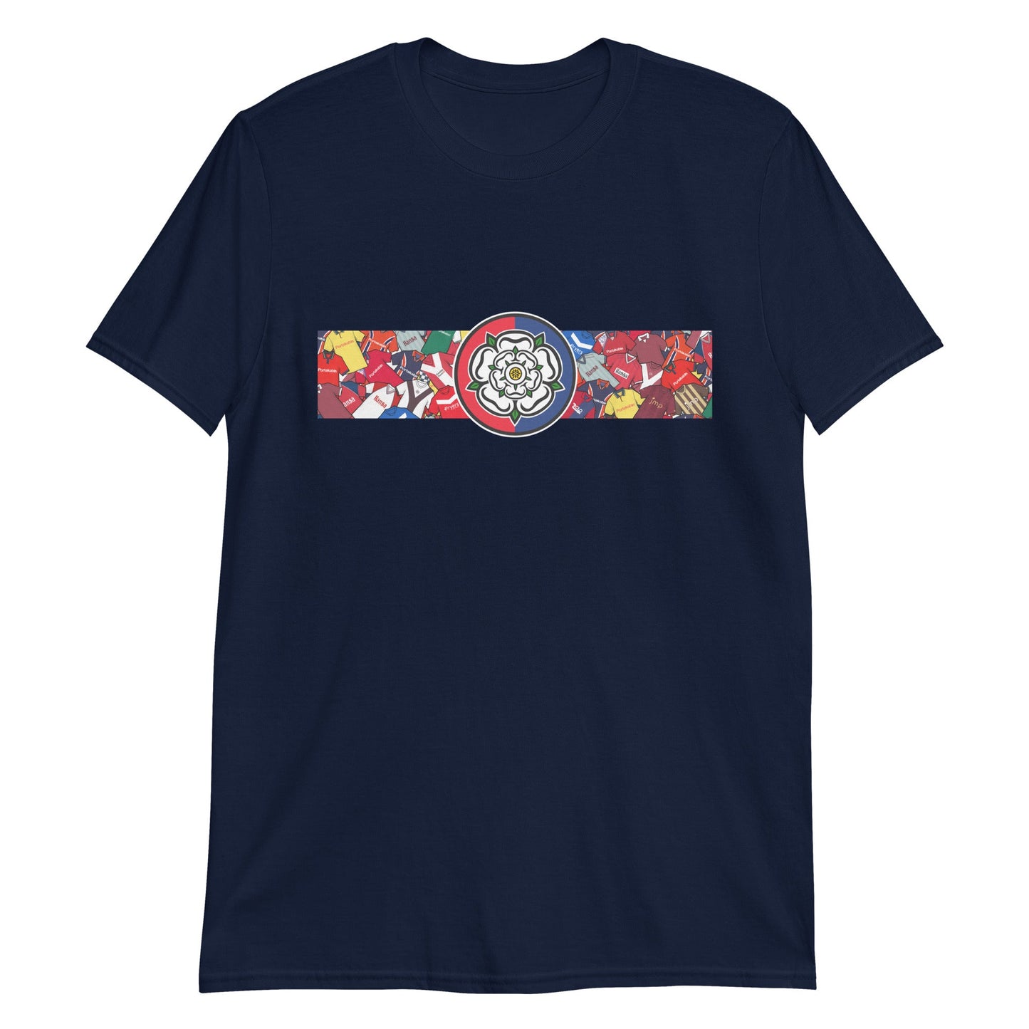 York Yorkshire Rose Retro Football Unisex T-Shirt