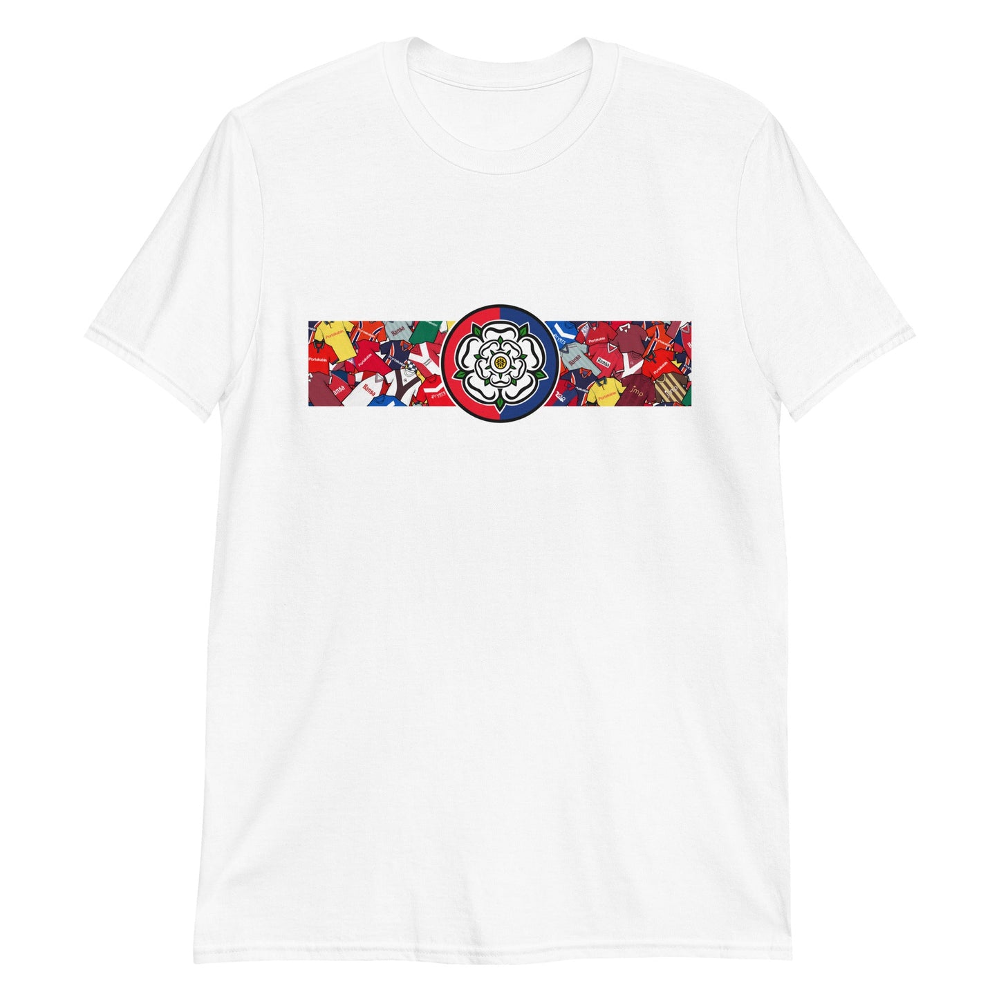 York Yorkshire Rose Retro Football Unisex T-Shirt