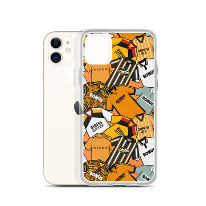 Hull Retro Shirts Themed Football Inspired Clear Case for iPhone®