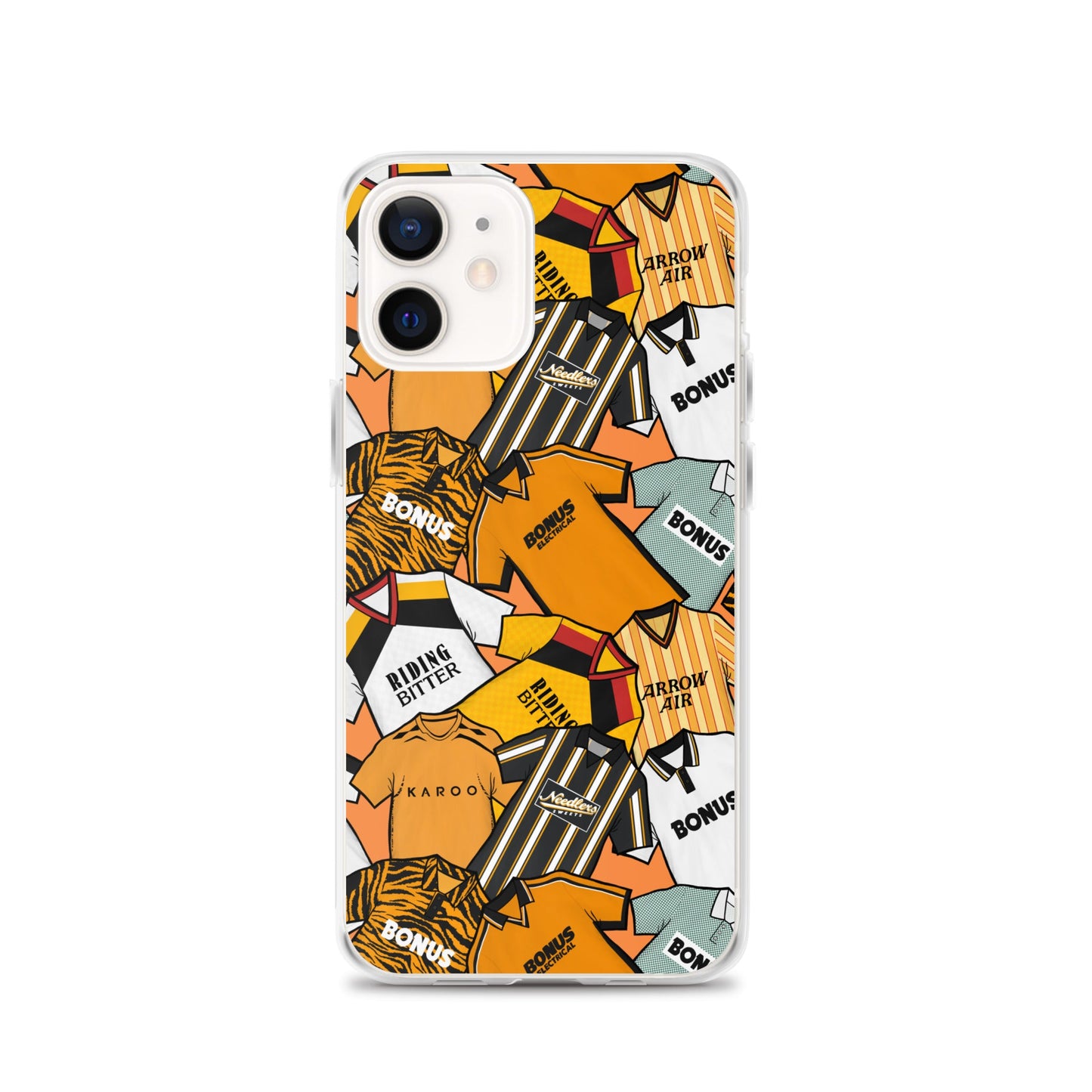Hull Retro Shirts Themed Football Inspired Clear Case for iPhone®