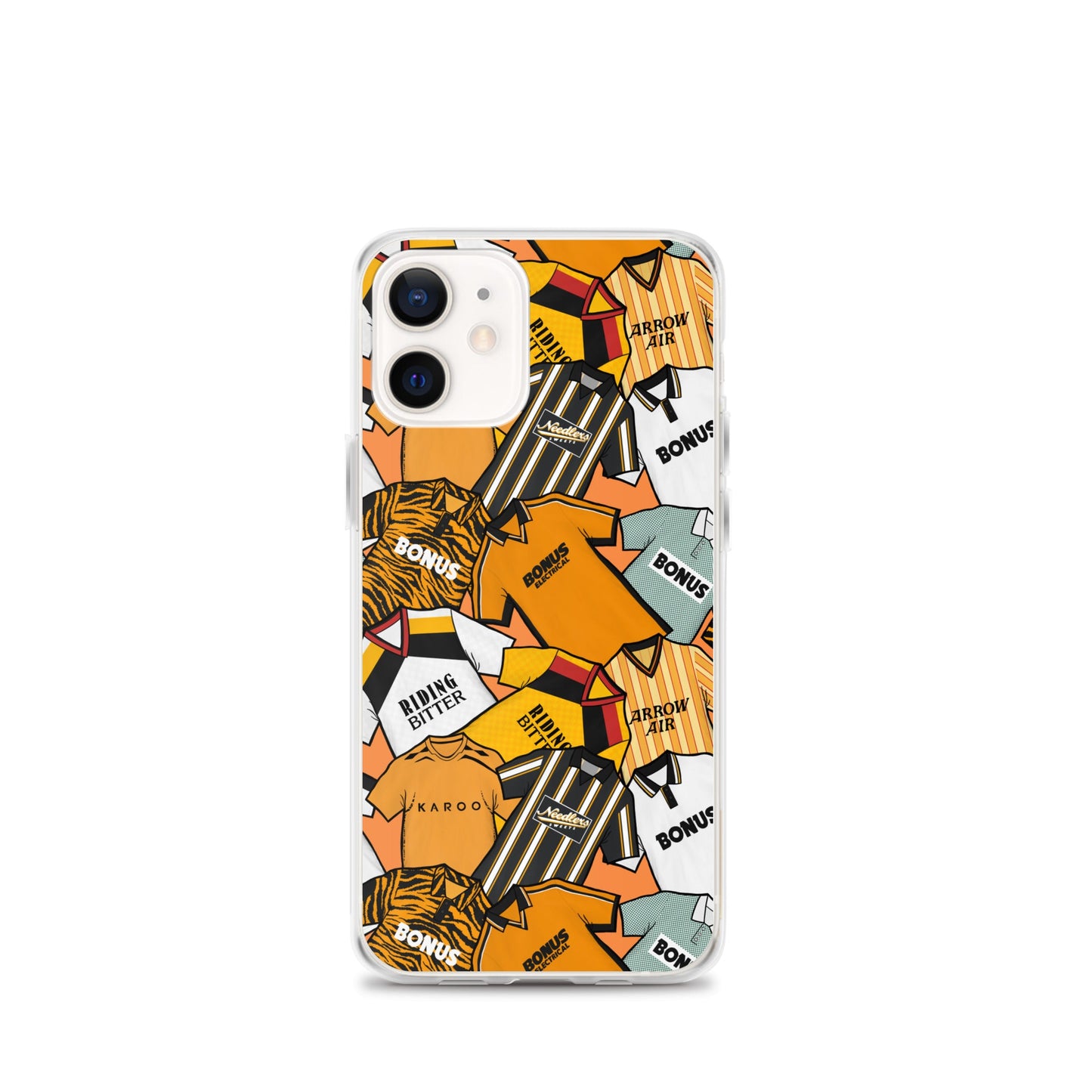 Hull Retro Shirts Themed Football Inspired Clear Case for iPhone®