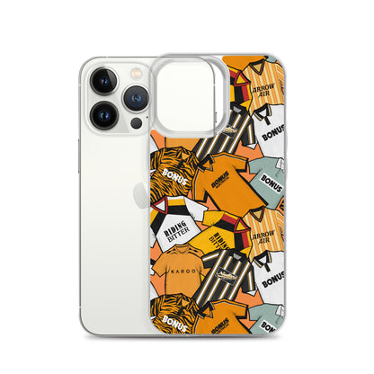 Hull Retro Shirts Themed Football Inspired Clear Case for iPhone®