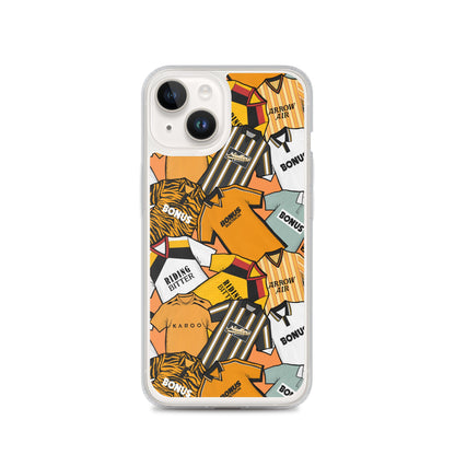 Hull Retro Shirts Themed Football Inspired Clear Case for iPhone®