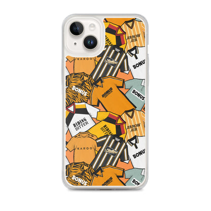 Hull Retro Shirts Themed Football Inspired Clear Case for iPhone®