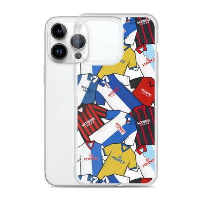 Blackburn Retro Shirts Inspired Football Clear Case for iPhone®