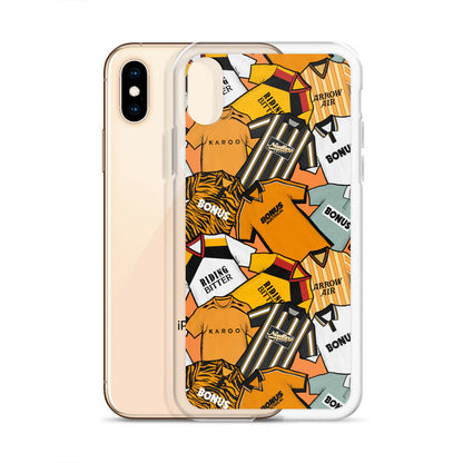Hull Retro Shirts Themed Football Inspired Clear Case for iPhone®