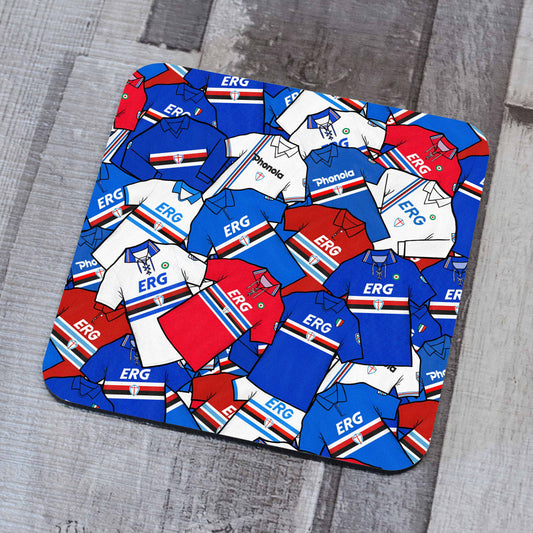 Sampdoria Retro Football Coaster