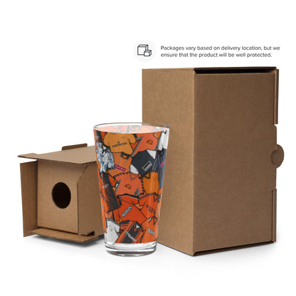 Dundee Utd Retro Inspired Jerseys Shaker Pint Glass