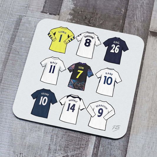 Tottenham Retro Shirts Football Coaster