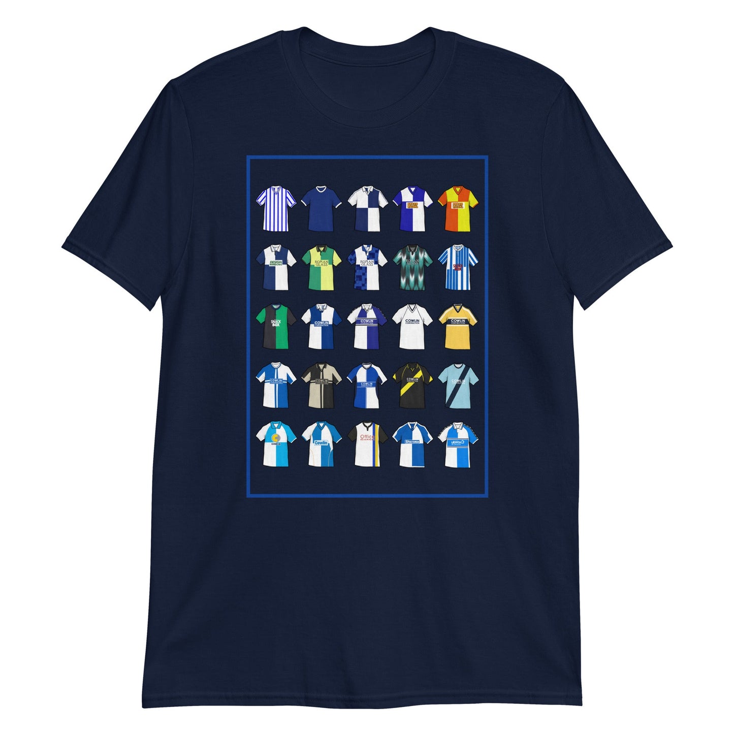 Bristol Rovers Classics Football Unisex T-Shirt
