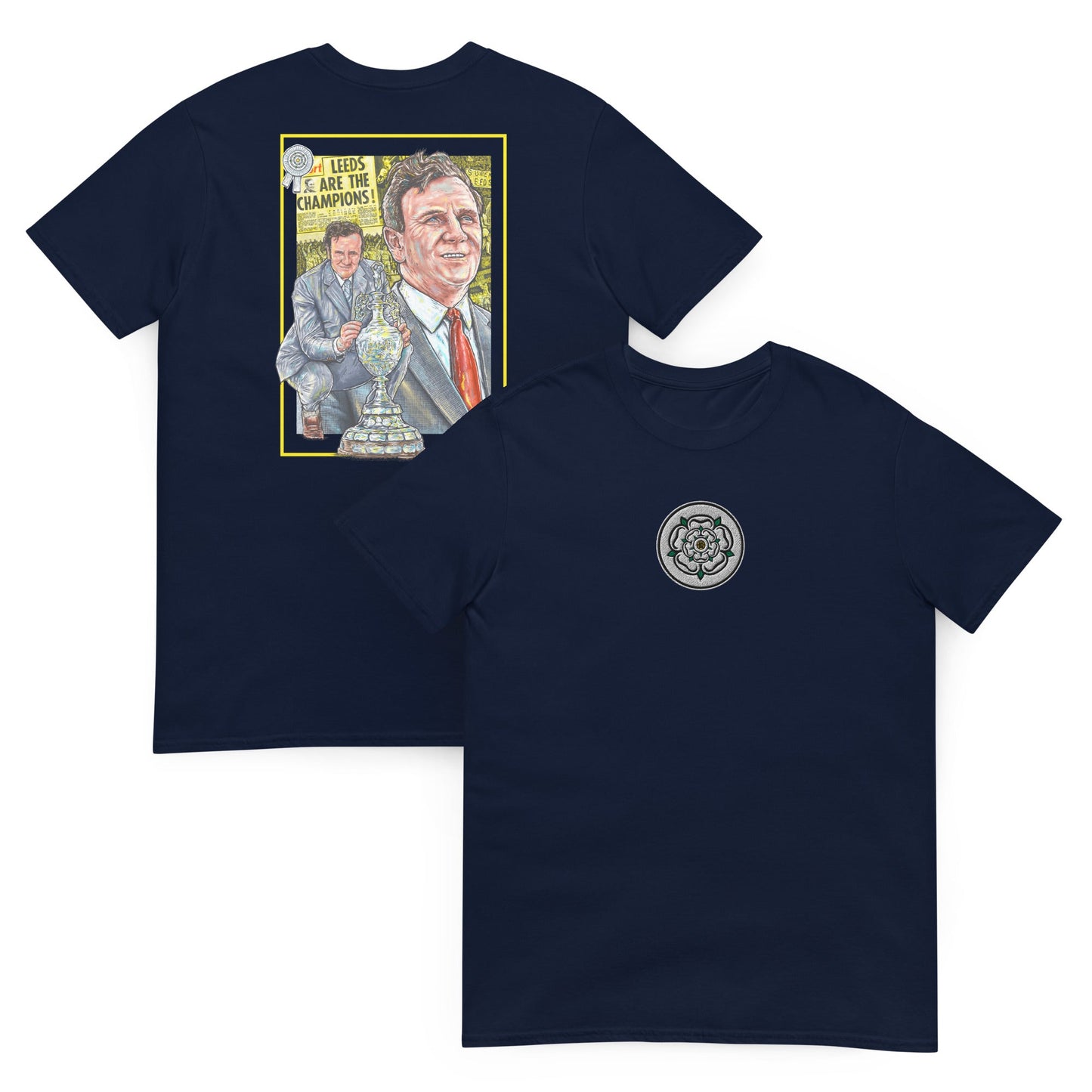 Don Revie Inspired Leeds Legend Title Winner 1974 Unisex T-shirt