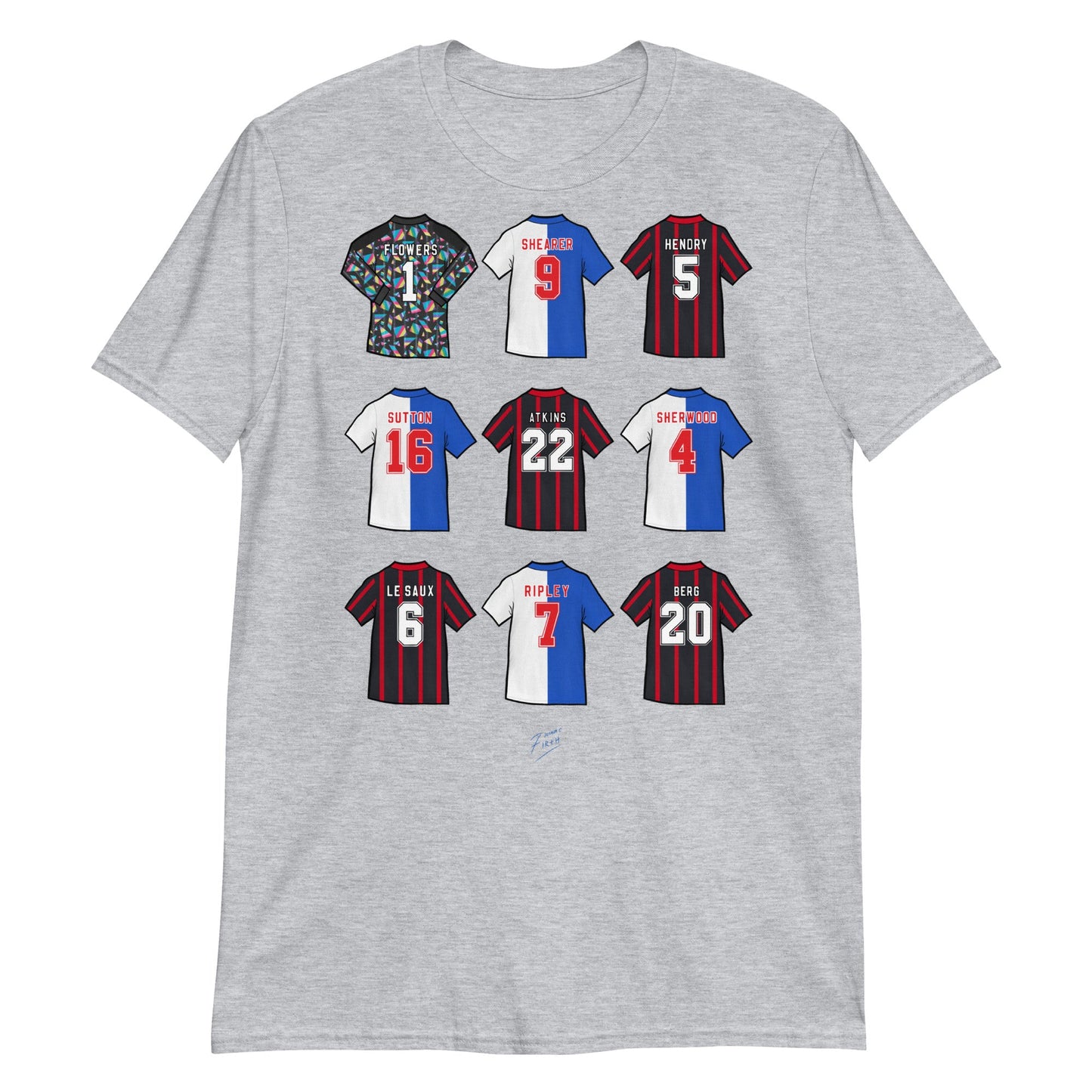 Legends of Blackburn 1994/95 Unisex T-Shirt Football Inspired