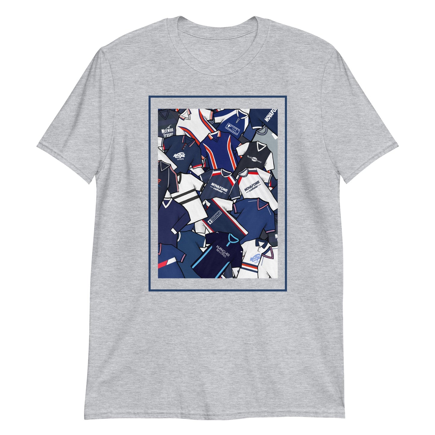 Dundee Classic Shirts Collage Retro Football Unisex T-Shirt