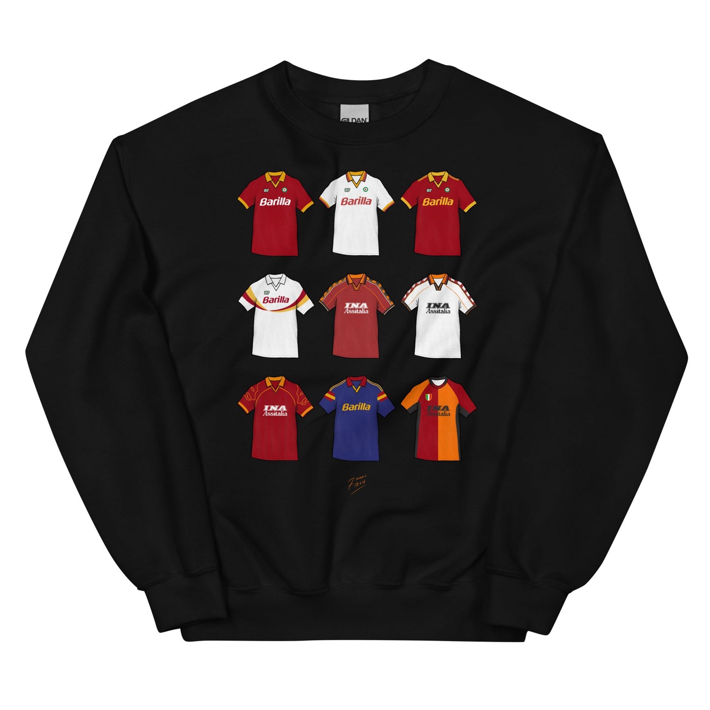 Roma Retro Themed Unisex Sweatshirt