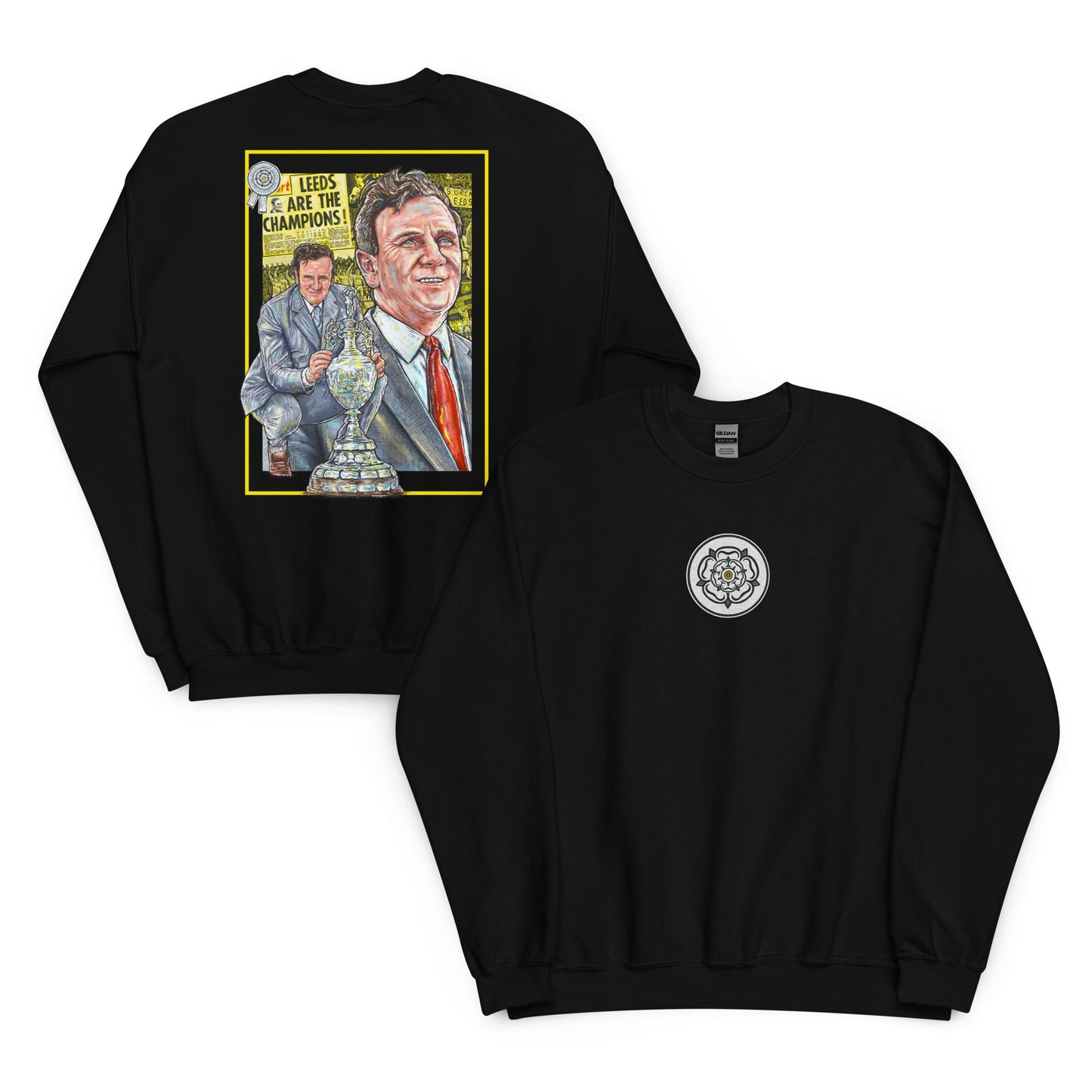 Don Revie Inspired Leeds Legend Title Winner 1974 Unisex Sweatshirt