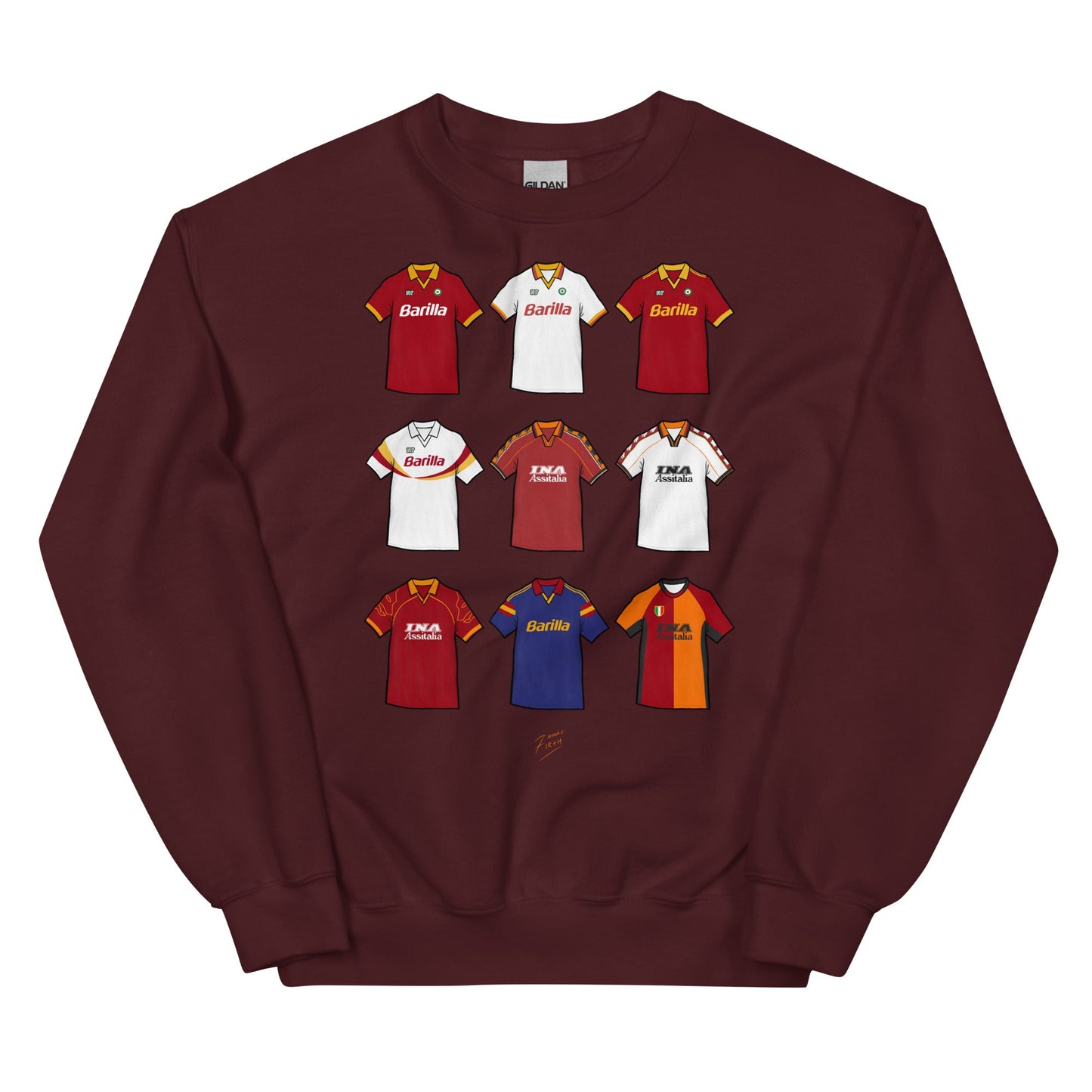 Roma Retro Themed Unisex Sweatshirt