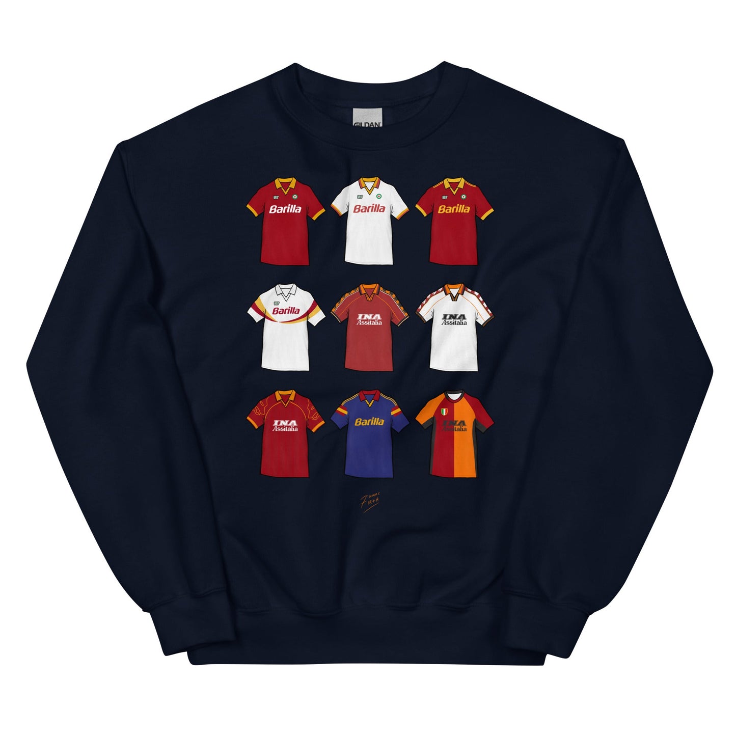 Roma Retro Themed Unisex Sweatshirt