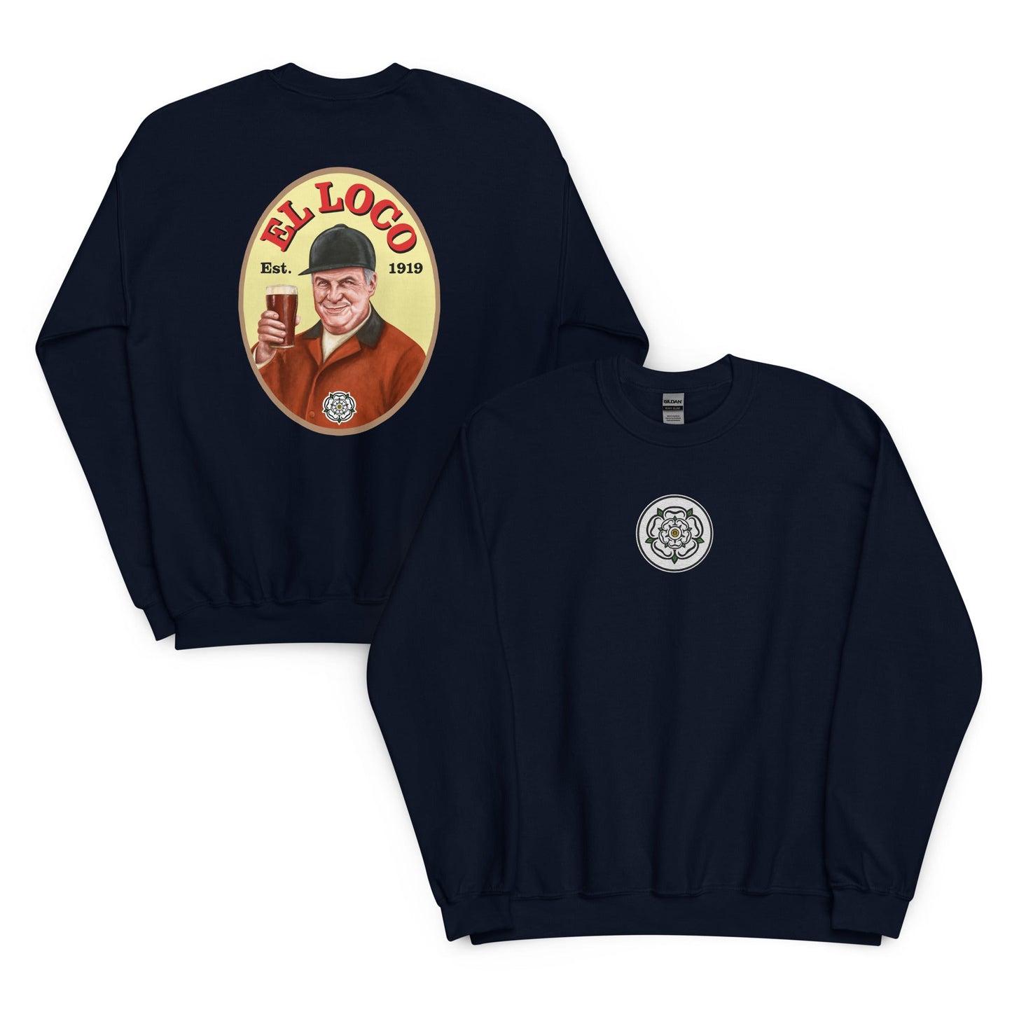 Marcelo Bielsa Leeds Legend El Loco Beer Unisex Sweatshirt