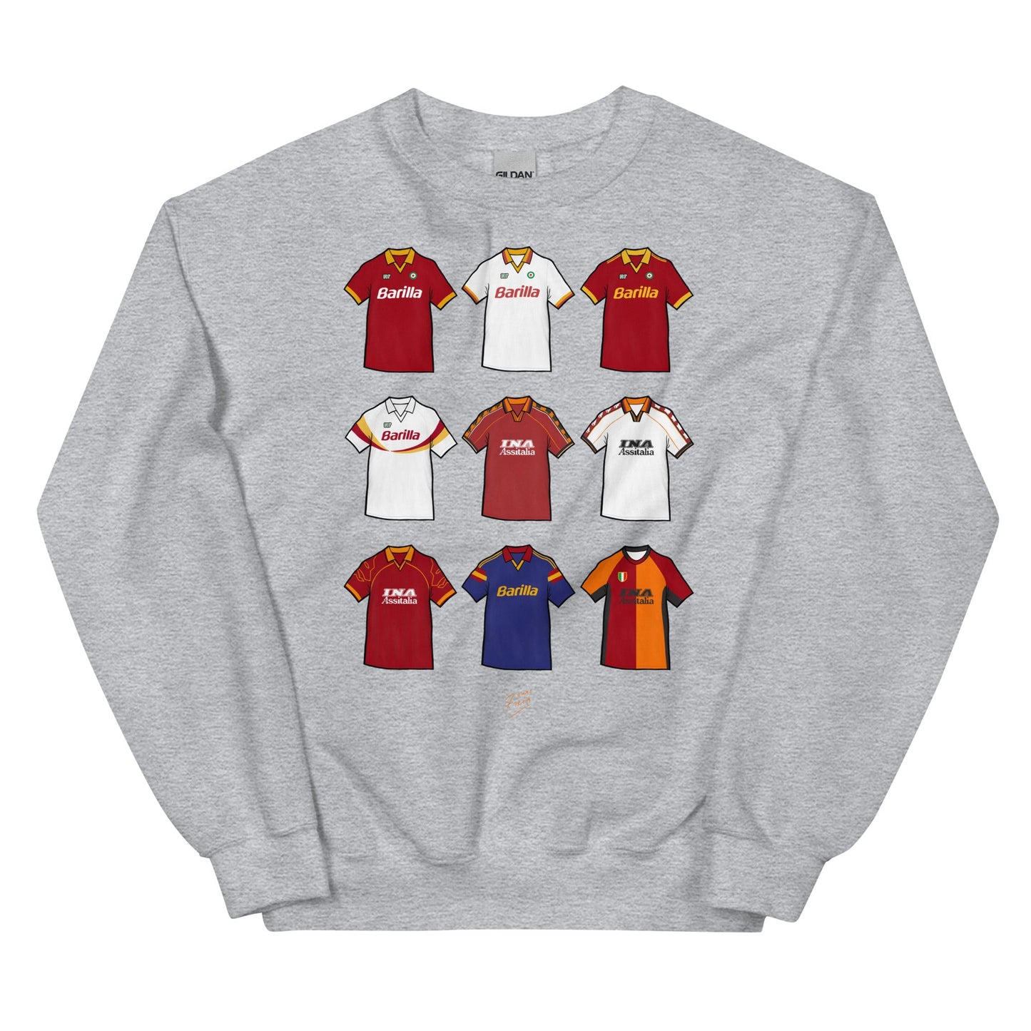Roma Retro Themed Unisex Sweatshirt