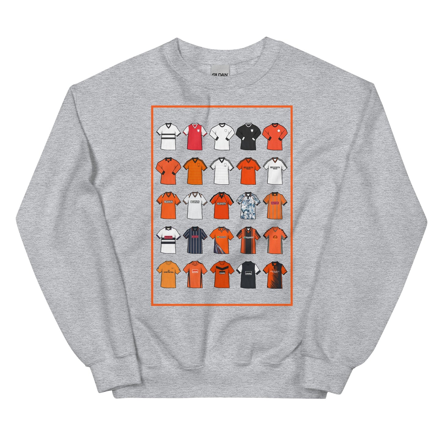 Dundee Utd Classics Inspired Football Unisex Sweatshirt