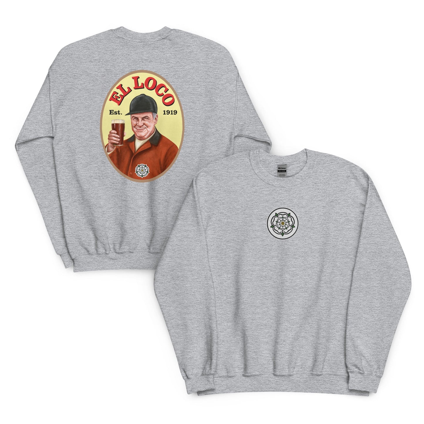 Marcelo Bielsa Leeds Legend El Loco Beer Unisex Sweatshirt