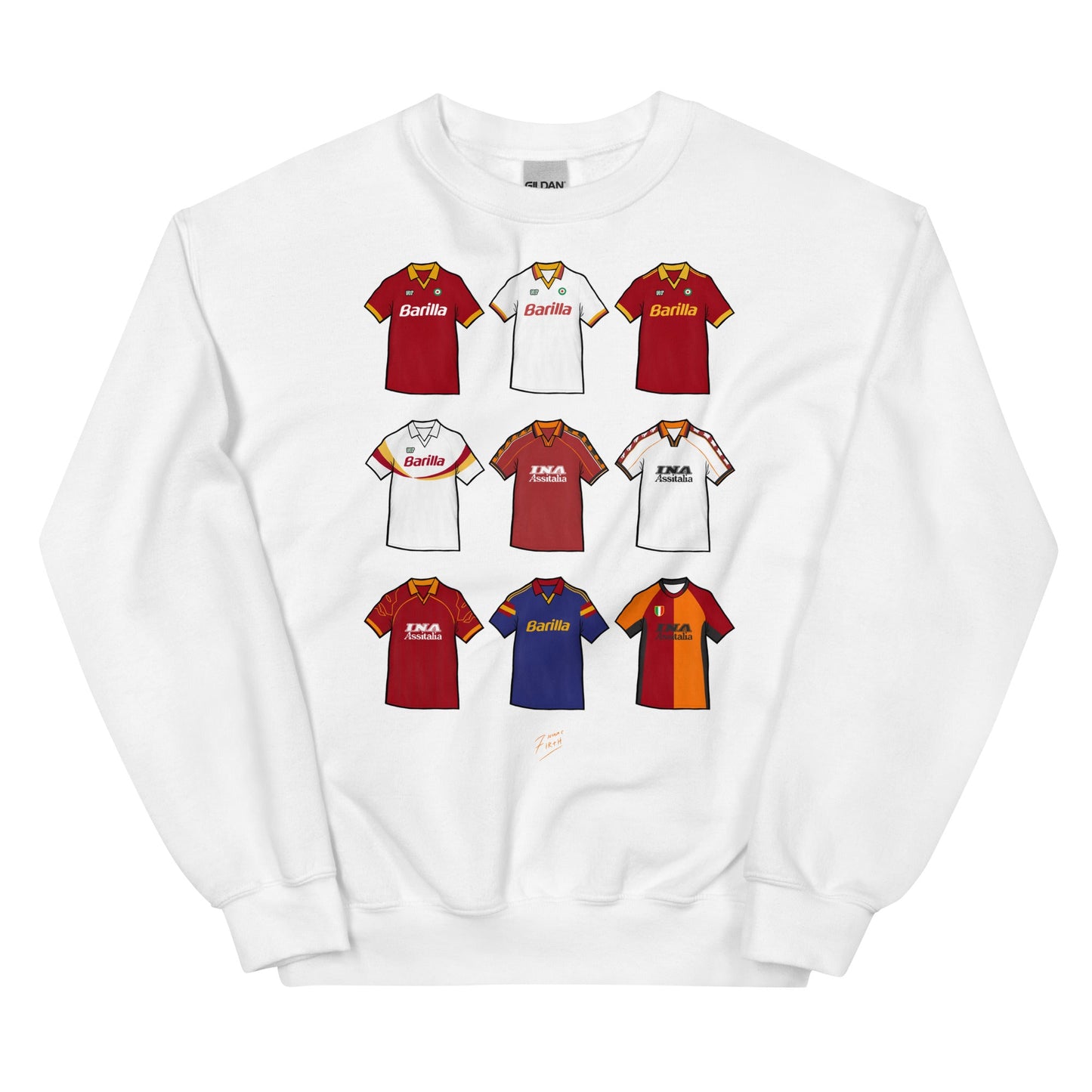 Roma Retro Themed Unisex Sweatshirt